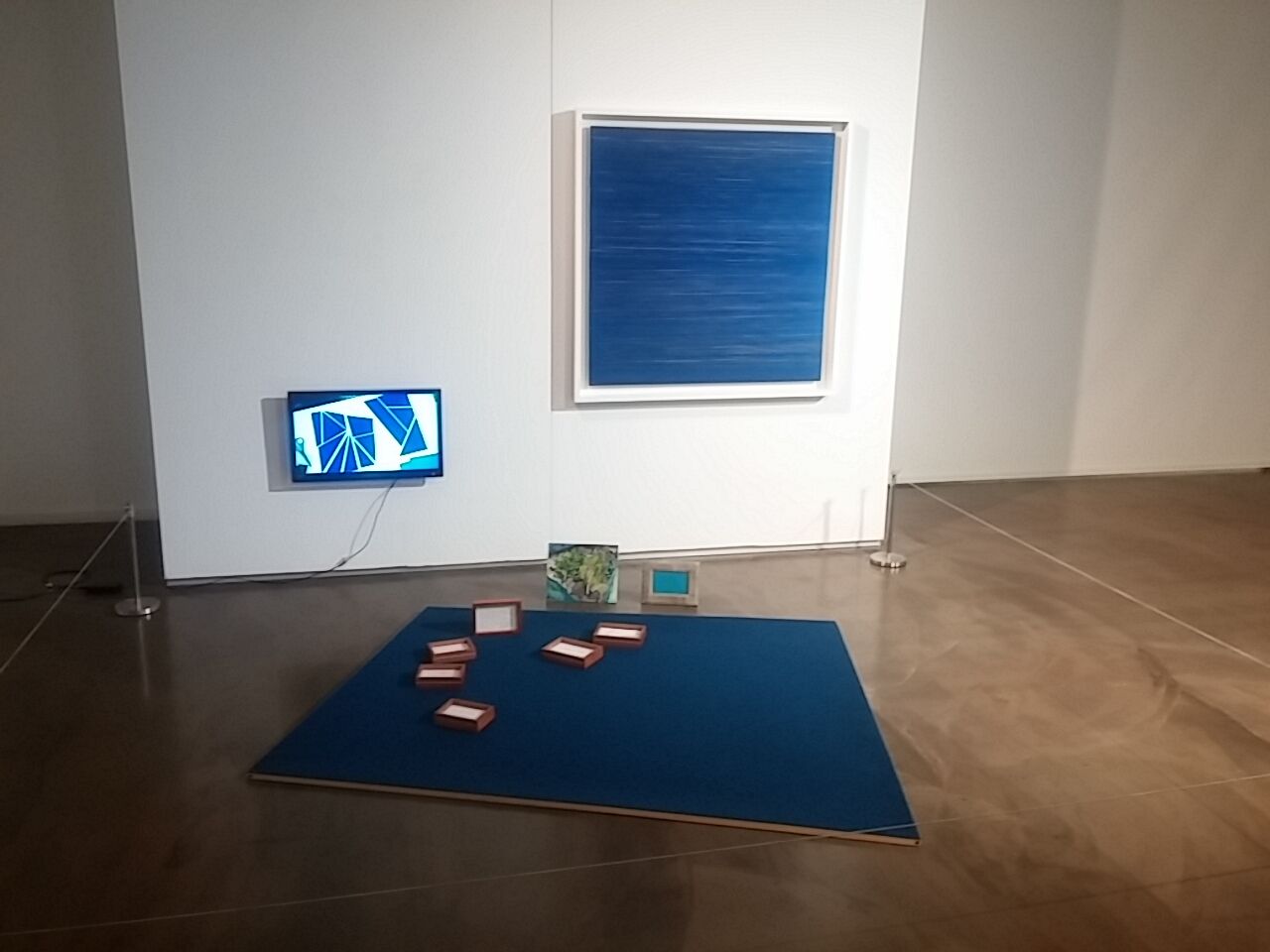 A blue arrangement, 2015