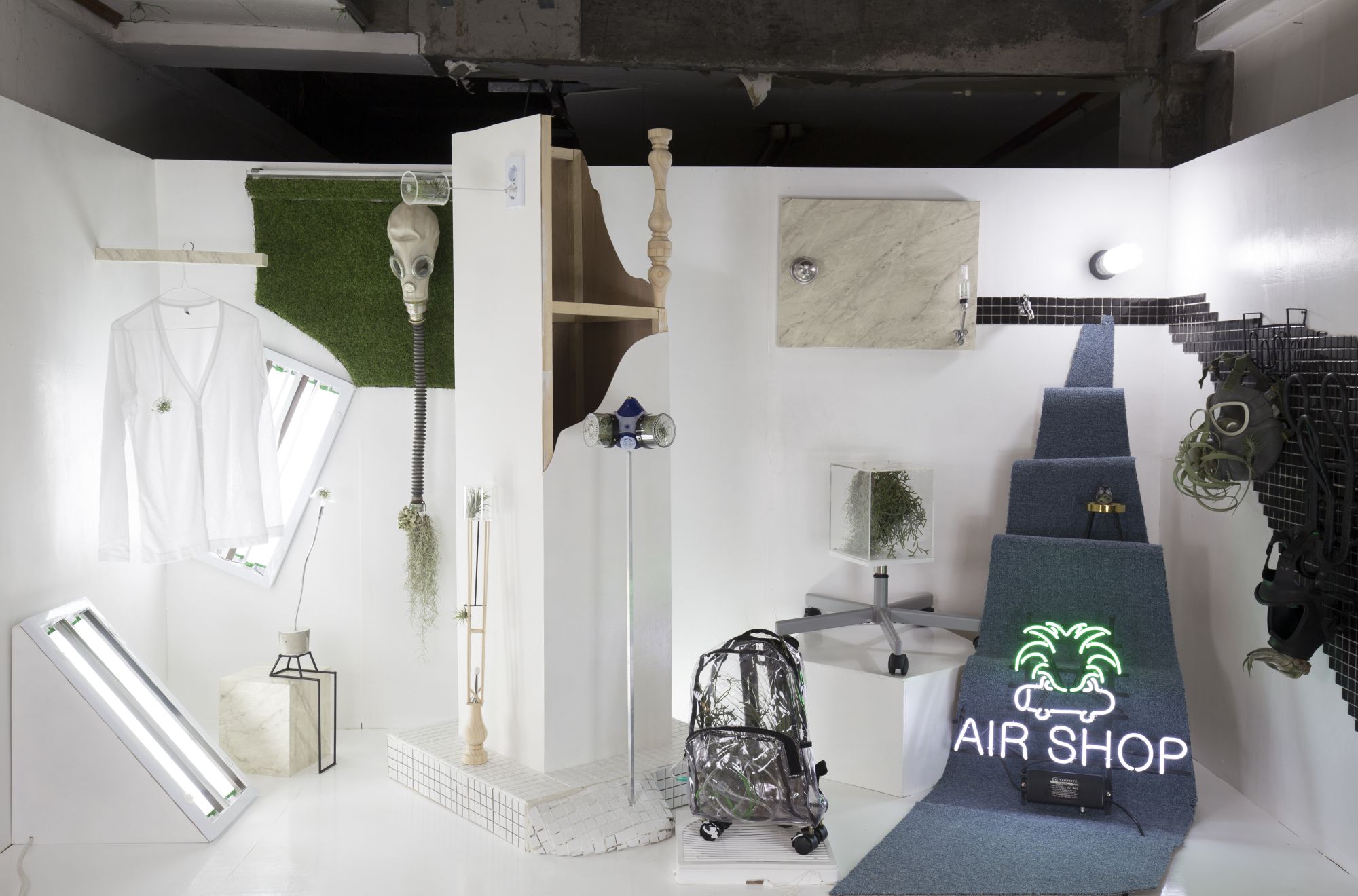 AIR SHOP : 식물 마스크 시리즈, AIR SHOP : Plant Mask Project