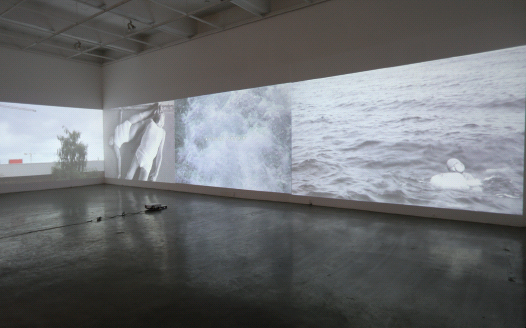 A weight of Ideology(series), 4channel video, installation at Total Museum, seoul, 2013